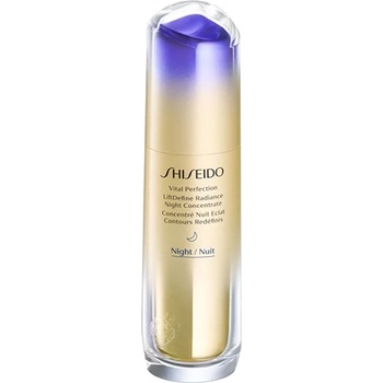 Shiseido Vital Perfection LiftDefine Radiance Night Concentrate нощен серум с лифтинг ефект за жени 40 мл