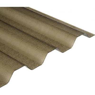 Palram Trapézový polykarbonát s hrubou strukturou 1,045 m x 3 m bronz 1 ks