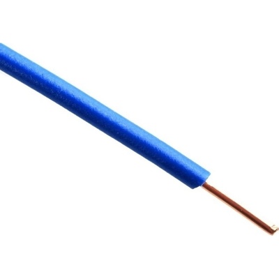 NKT CY H07V-U 2,5 modrý 1 m