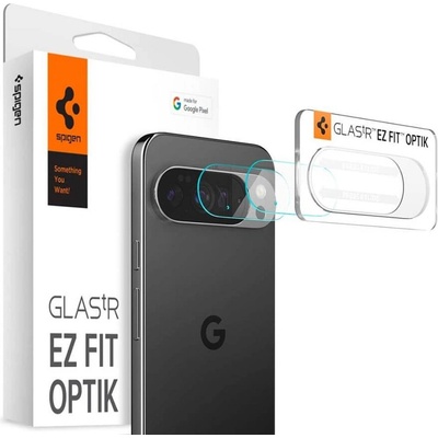 Spigen Протектор за Камерата на Google Pixel 10 Pro, Spigen EZ Fit Cam Glass 2бр. , Прозрачен (AGL09662)