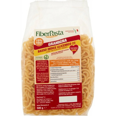 Fiber Pasta cestoviny Gramigna 0,5 kg