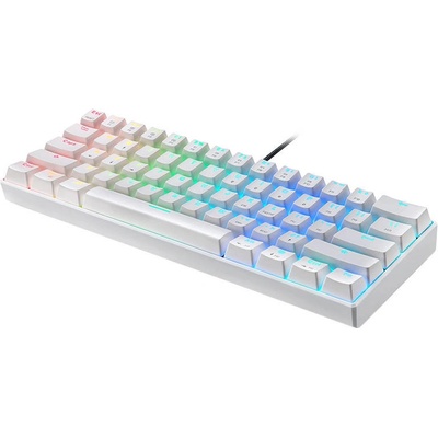 Motospeed CK61 RGB white blue