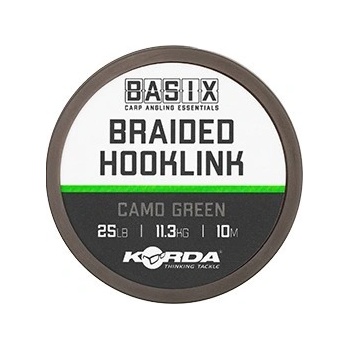 Korda šnúra Basix Braided Hooklink 10m 18lb