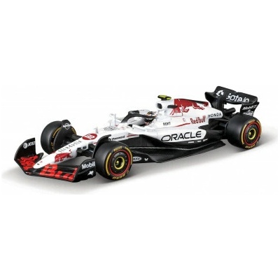 Bburago Bburago – RACE Formula F1 Oracle Red Bull Racing RB21 (2025) s helmou 22 Yuki Tsunoda 1:18