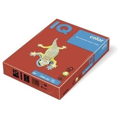 IQ Kopírovací papír A3 IQ 80g color korálově červený