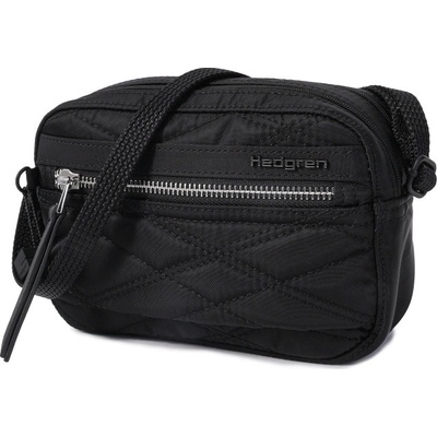 Hedgren Maia Small Crossover 2 Cmpt /New Quilt Full Black