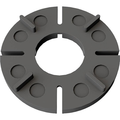 Terč na dlažbu - gumený EPDM, výška 10 mm