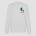 Calvin Klein Блуза Calvin Klein Jeans Men's Bauhaus Relaxed Fit Crew Sweatshirt - Bright White