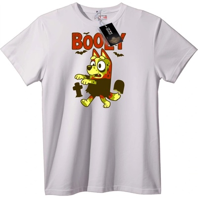NOONEBRAND Тениска Halloween Зомби Куче - 3XL, Black