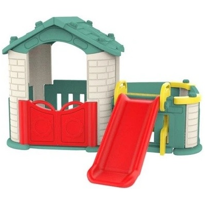 iMex Toys Dětský zahradní domeček se skluzavkou ZOG.CHD-803G – Hledejceny.cz