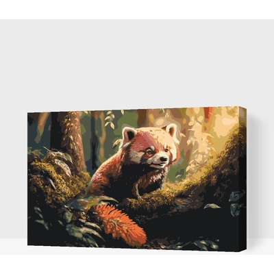 Vymalujsisam Malování podle čísel Červená panda