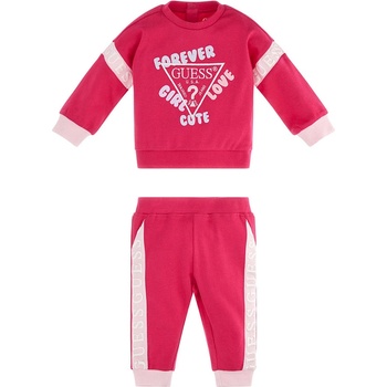 Image 1 of Guess Двуцветен спортен екип в розово и бяло за момиче Guess