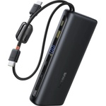 Baseus Външна батерия Baseus EnerFill FC41 (E0028H03) - бързо зареждане, дигитален дисплей, 145W, 25000mAh - Черен (Cosmic Black)