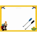 Tabuľka stierateľná 2 fixky Krtko 30x21cm