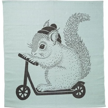 Image 1 of Bloomingville Памучно килимче Bloomingville - С катеричка, зелено (BL1026)