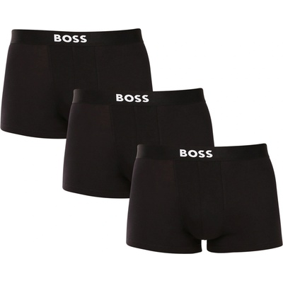 BOSS Комплект от три - мъжки боксерки BOSS черни BOSS | Cheren | МЪЖЕ | XXL