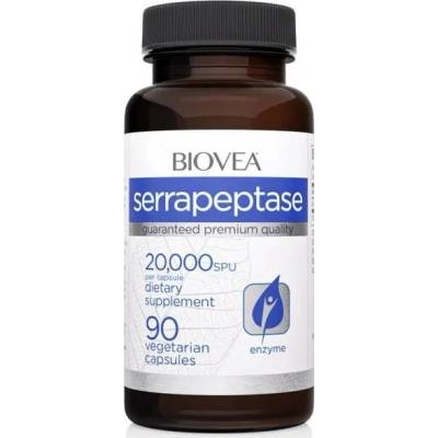 Biovea Serrapeptase, 20000 IU, 90 капсули, Biovea (7941)