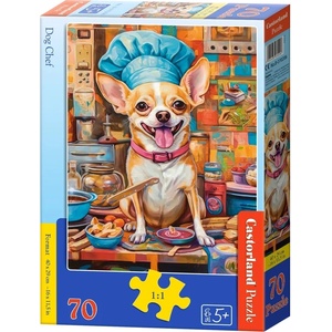 Castorland Пъзел Castorland от 70 части - Куче готвач - ozone