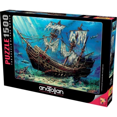 AnaTolian Ztroskotaná loď 1500 dielov