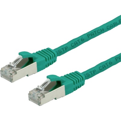 Value 21.99.1273 S/FTP patch, kat. 6, LSOH, 7m, zelený