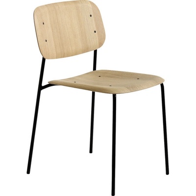 HAY Soft Edge 40 Oak / black steel