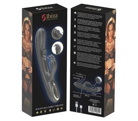 Ibiza Rotating Rabbit Vibrator