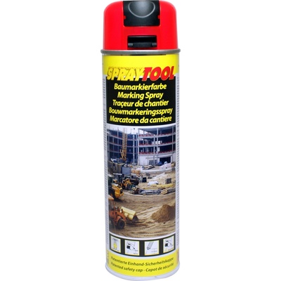 Spraytool značkovací sprej 500 ml červený