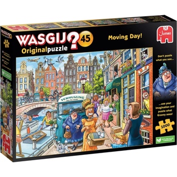 Jumbo Wasgij Original 45 Moving Day 1000 Pieces
