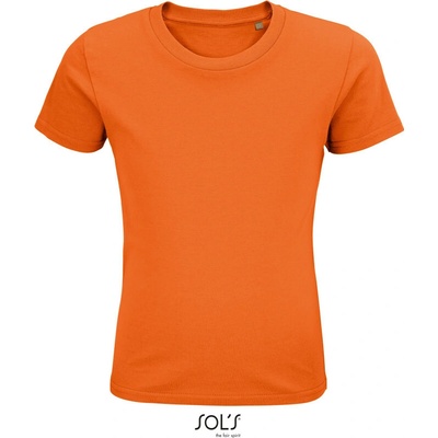 SOL's Collection Tričko Pioneer Kids, bio bavlna, dětské, krátký rukáv COT25357823584-orange Oranžová 4 roky