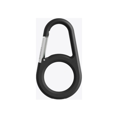Apple Belkin Secure Holder w Carabiner - Airtag - Black (MSC008btBK)