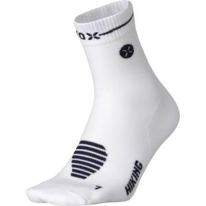 STOX Energy Socks Дамски мериносови чорапи STOX Energy Socks Women's Hiking Merino Ankle Socks Merino socks - White / Navy - размер 36-38 (EU) (207-2117-0411)