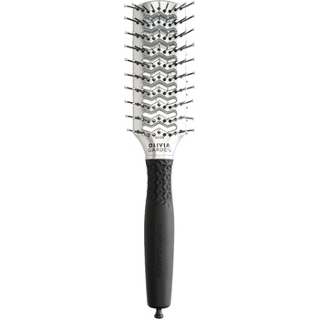 Olivia Garden Essential Style Double Tunnel Nylon Silver