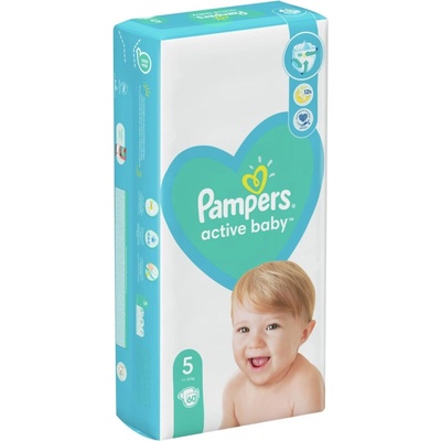 Памперси Pampers Active Baby JP 5 (11-16 кг. ) - 60 броя
