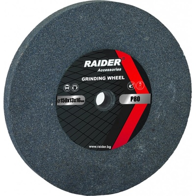 Raider Диск за шмиргел ø150x16xø13mm сив Р80 165120