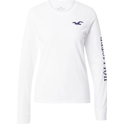HOLLISTER Тениска 'iconic' бяло, размер xs