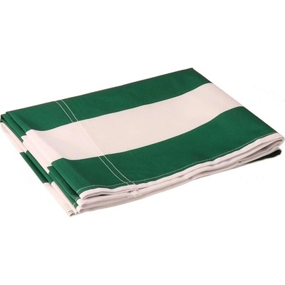 ATMOWOOD Poťah na záhradné ležadlo 115 x 43 cm - zelené pruhy