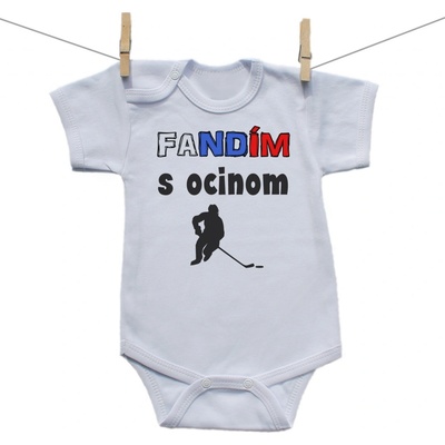 Body s krátkym rukávom Fandím s ocinom