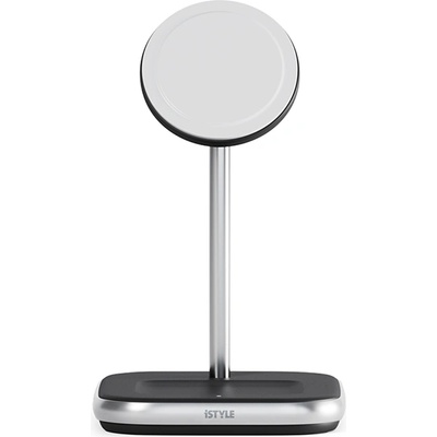 iStyle 2IN1 MagSafe Wireless Charger - black (K-PL9915101300200)