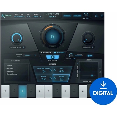 Antares Auto-Tune EFX+ (Digitálny produkt)
