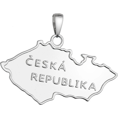 Evolution Group Stříbrný přívěsek Česká republika 64100