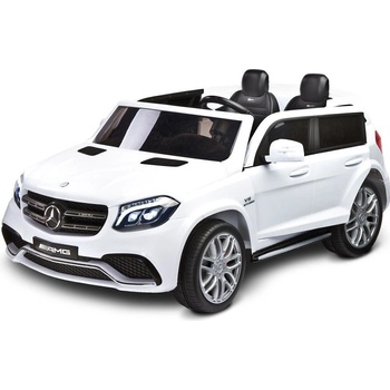 Toyz elektrické autíčko Mercedes GLS63 2 motory bílá