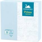 Harmony Салфетки HARMONY еднослойни сини 7 x 50 бр