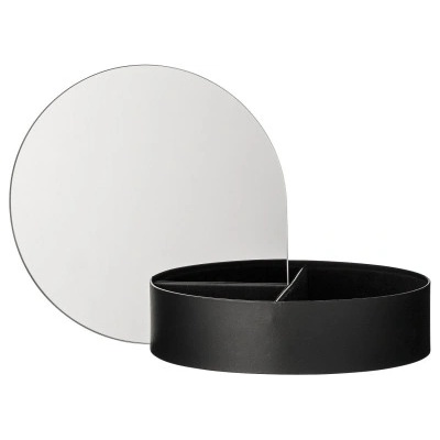 AYTM šperkovnice se zrcadlem Gutta Black