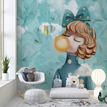 Image 1 of Art gift Фототапет - Балонче