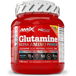 Amix Nutrition Глутамин Ултра Амино Пауър - Портокал / 500 г
