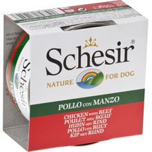 Schesir Dog Adult Hovädzie a kuracie 150 g
