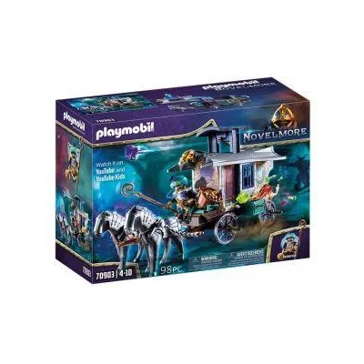 PLAYMOBIL Комплект за игра Playmobil, Виолетовата долина- Търговец с карета, 2970903