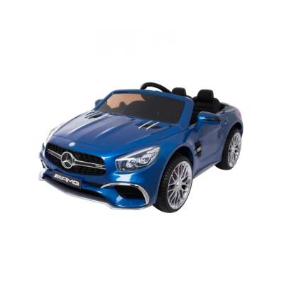 Детска акумулаторна кола Licensed Mercedes Benz SL65 Blue SP на KikkaBoo