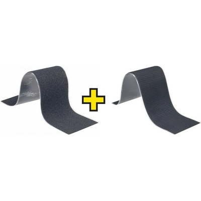 FASTECH® pásek se suchým zipem, zalepení hotmelt , háčková a flaušová část, (d x š) 5000 mm x 50 mm, černá, 1 pár