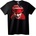 NOONEBRAND Тениска Lindemann с червена шапка - 2XL, Black